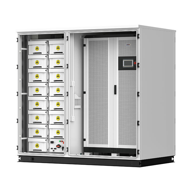 Outdoor commercial battery storage cabinet